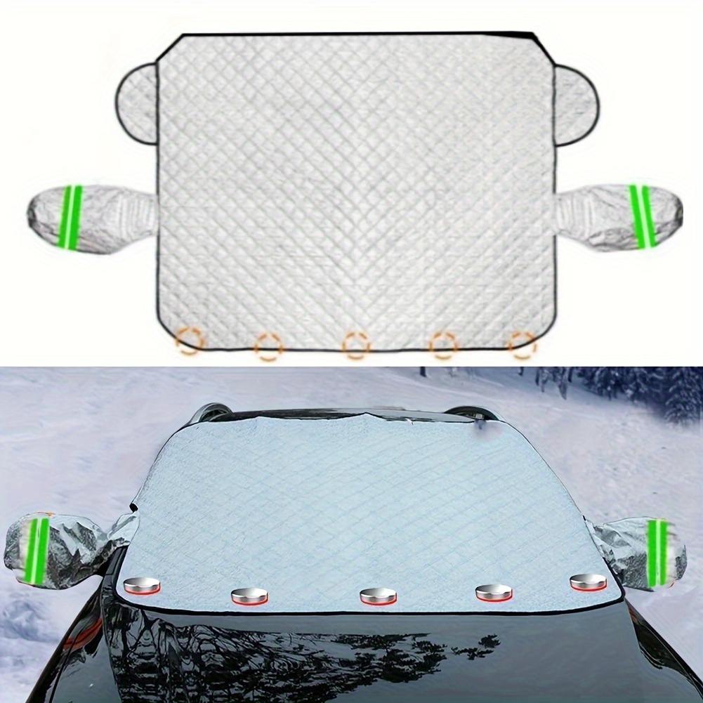 Automobile Sonnenschutz Hitzeschild Cartoon Automotive Fenster  Frontscheibenabdeckung Frostschutz Tuch Schneeschutz