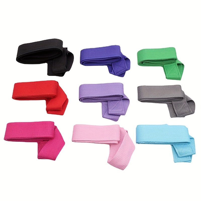Adjustable Yoga Mat Strap for High Sweat Absorption
