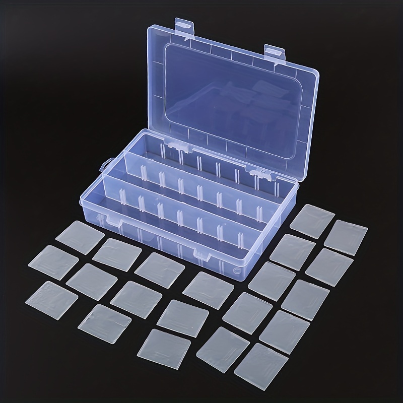 Hardware Parts Storage Toolbox Screw Organizer Multi Grid Plastic