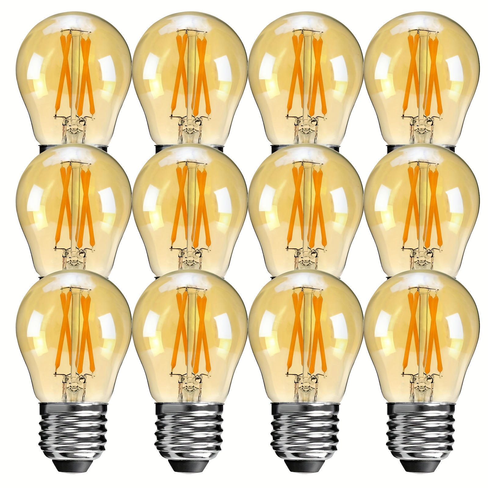 C35 Edison Bulbs Led Candelabra Light Bulbs Filament Vintage - Temu
