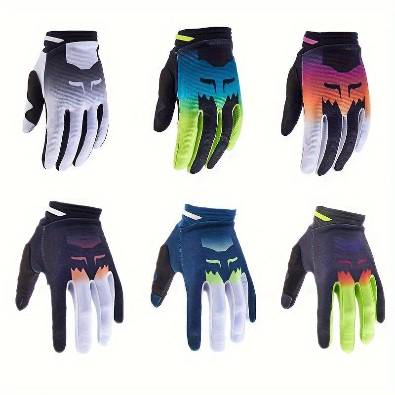 MTBoto fox-guantes de Motocross para hombre y mujer, manoplas para  bicicleta de carreras, MX, MTB, m qym unisex
