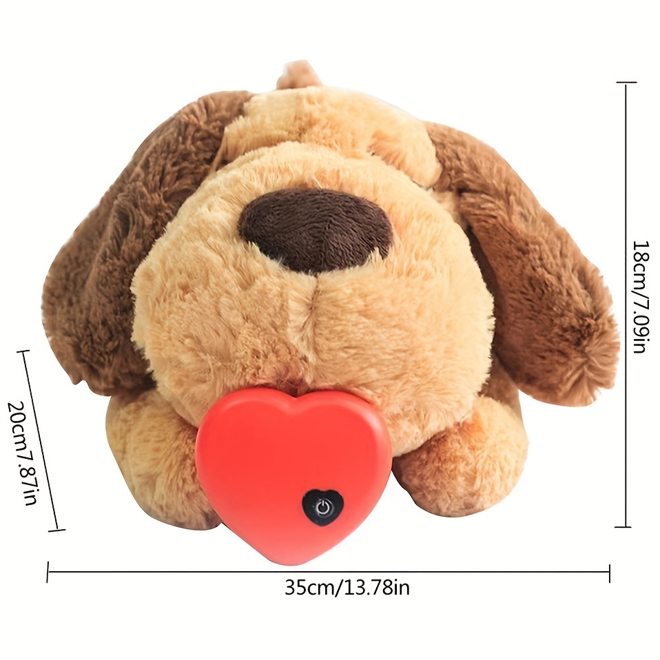 Heartbeat Puppy Behavioral Training Toy Pet Comfortable Snuggle