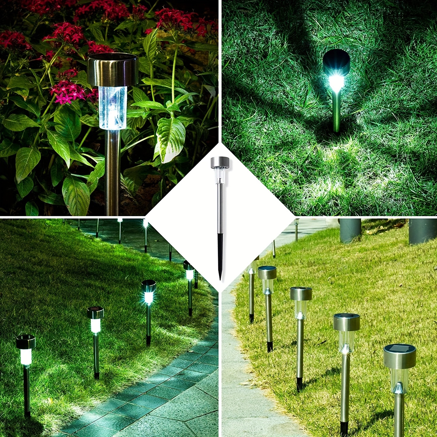LED Pelouse lampe Jardin Cour Paysage Décoration Éclairage Lampe