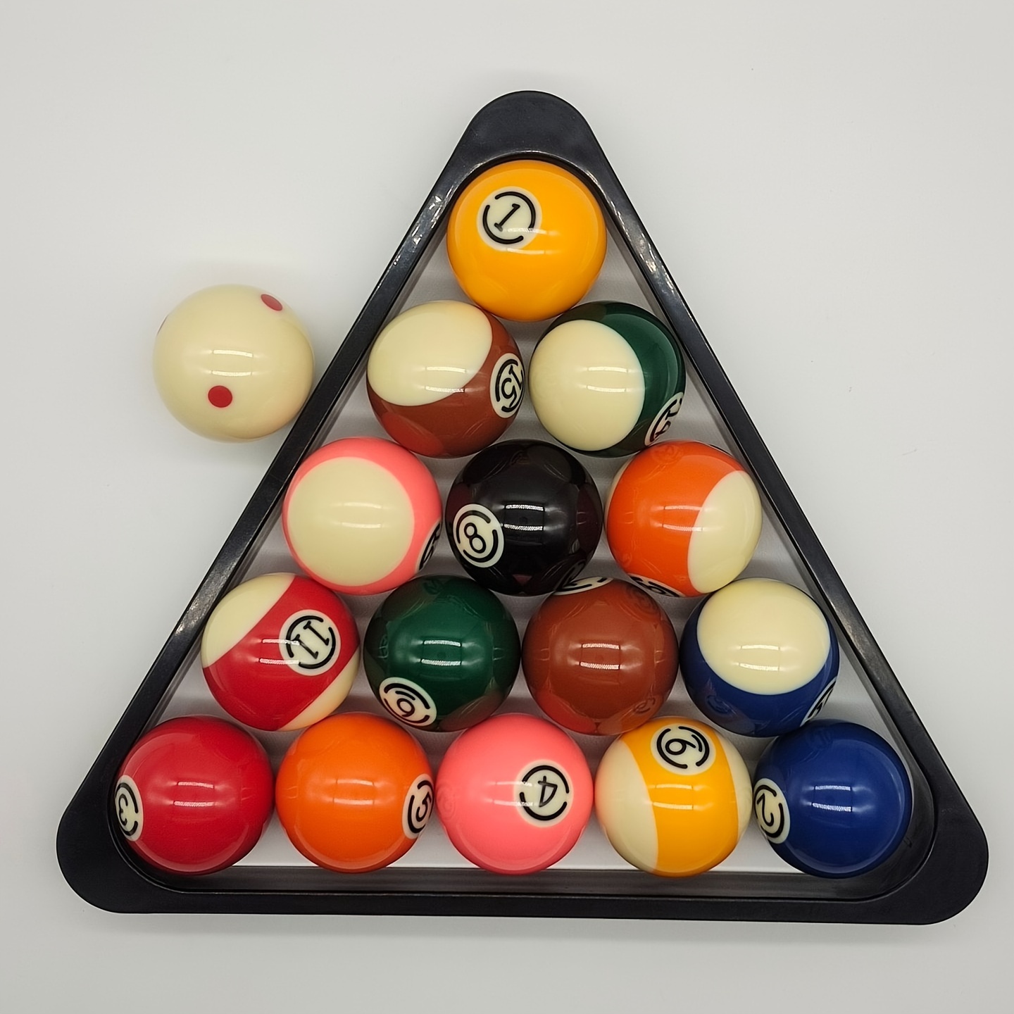 Billiard Swing Ball Film Triangle Billiard Magic Rack - Temu