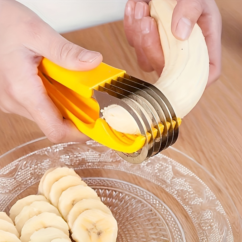 Fruit Slicer, Creative Banana Slicer, Fruit Splitter, Reusable Fruit Slicer,  Multifunctional Strawberry Slicer, Washable Fruit Slicer, Egg Slicer, Kitchen  Gadget, Kitchen Tools, Kitchen Stuff, - Temu