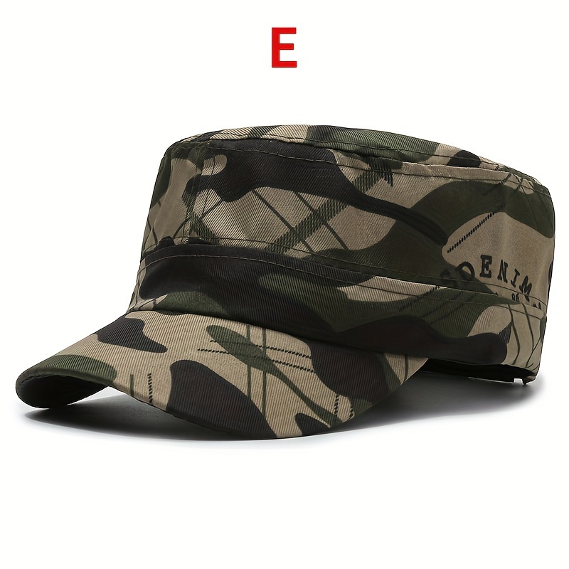 Military Hats For Men Women Men Washed Cotton Cadet Army Cap Basic