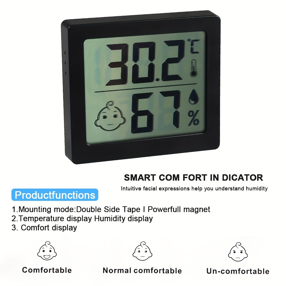 Dual Thermometer / Humidity Gauge 1 Pc