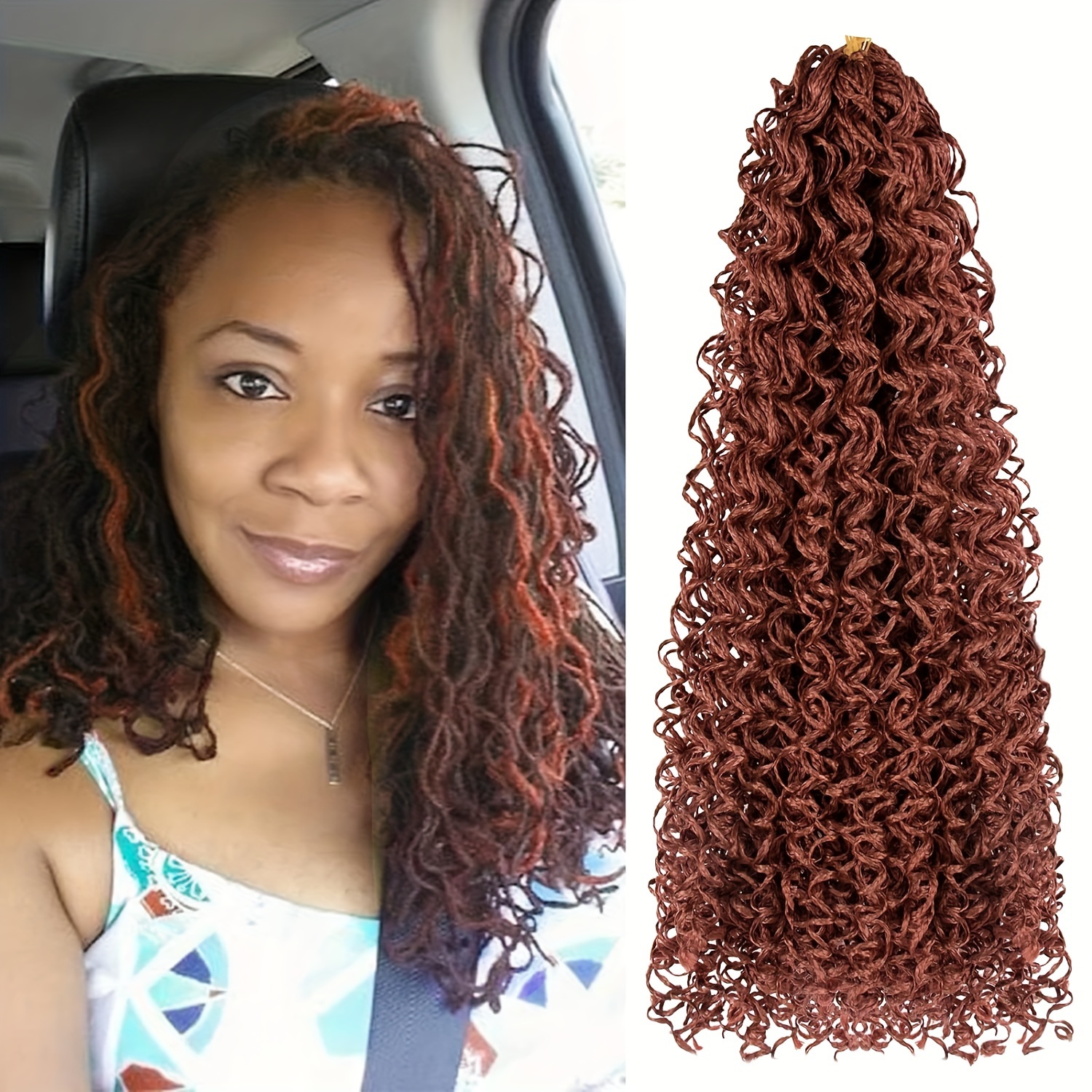 Beach Curl Crochet Hair 10  CoCo Curl Jamaican Bounce Wavy Curly