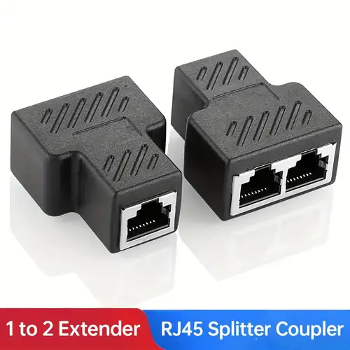 Connecteurs Répartiteurs Ethernet Rj45 1 À 2 Connecteurs