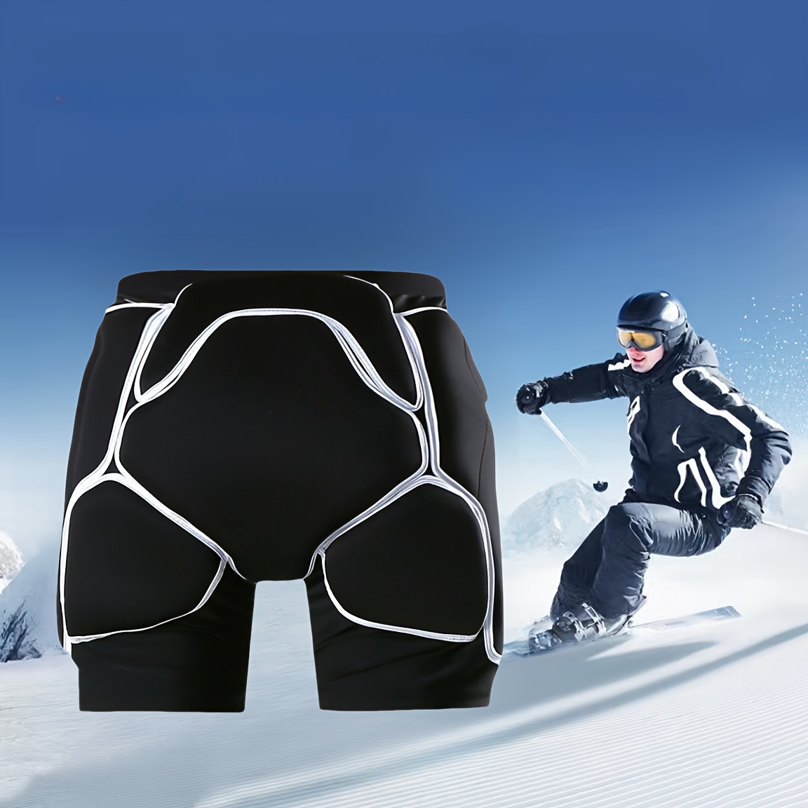 Hips Protective Pads Snowboarding Skiing Skating Cycling 3d - Temu
