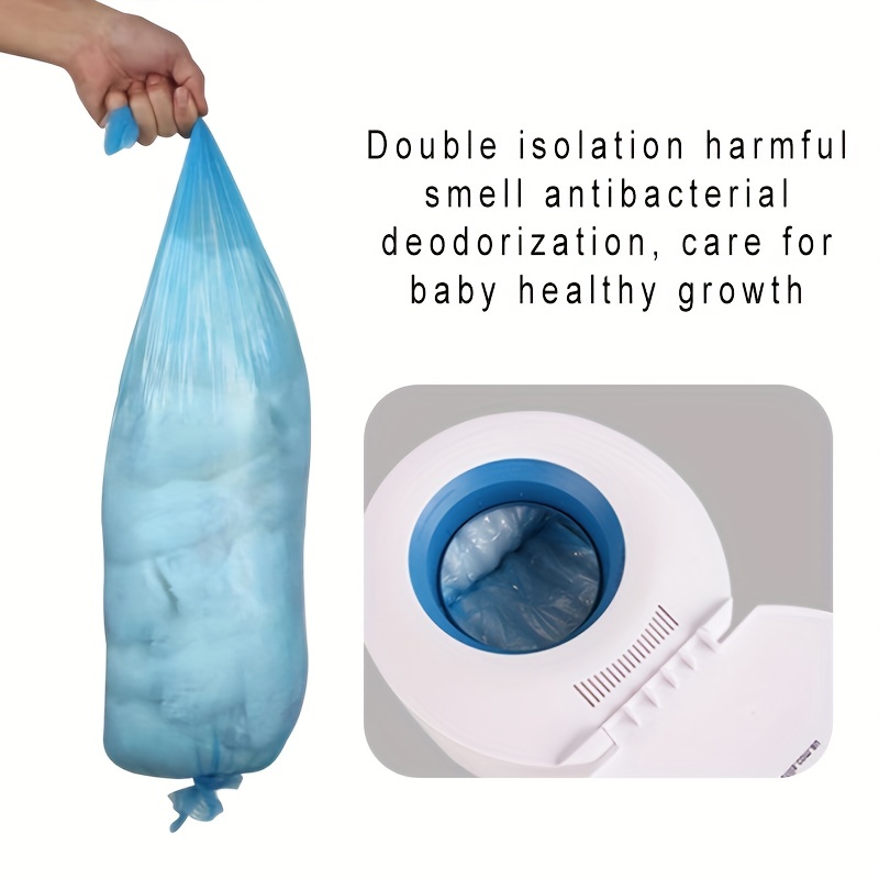 Pattumiera per pannolini inodore Diaper Champ medium - per normali sacchi  della spazzatura : : Prima infanzia