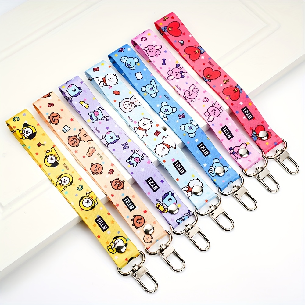 BTS MERCH SHOP, BT21 Creative BackPack Ribbon Pendant