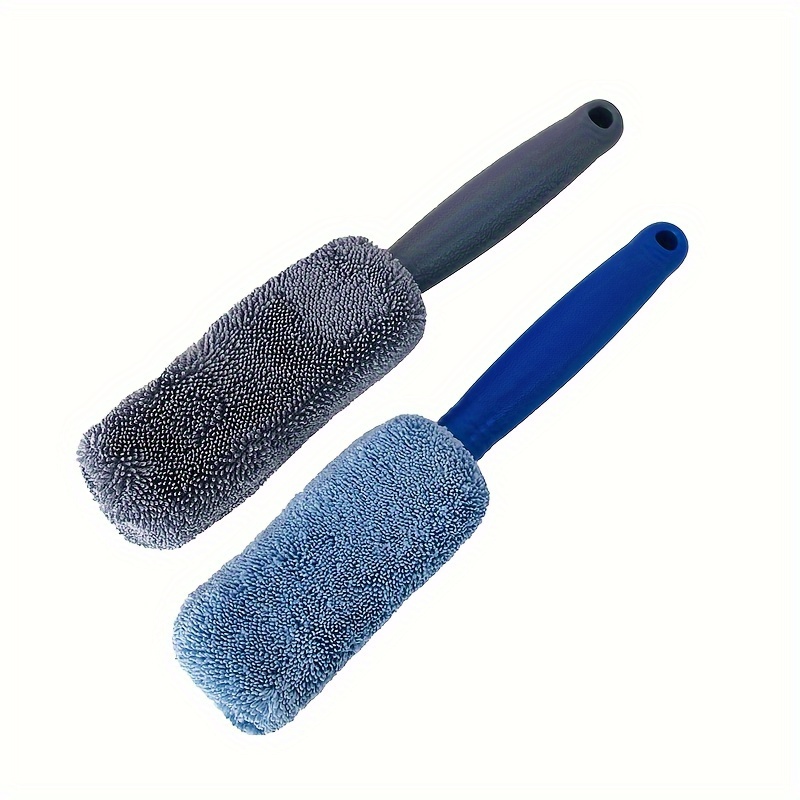1PCS Wheel Brush Plush Soft Wheel Cleaning Brush Car Cleaning Tools Tire  Rims Detailing Long Handle Brushes Car Maintenance - AliExpress