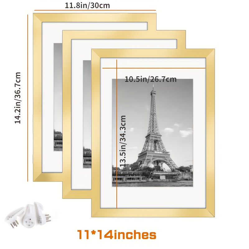 Photo Frame Double/triple 180° Foldable Hinged Picture Frame - Temu