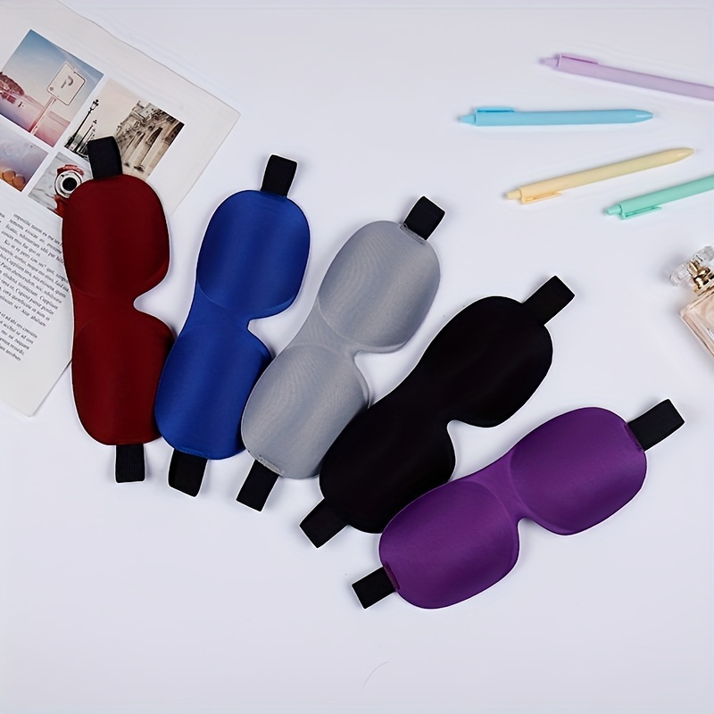 3D Yoga Sleep Mask for Travel - Comfortable & Breathable Polyester Fiber, No-Nostril Design, Perfect for Meditation & Relaxation, Ideal Gift for Women'S Day, Mother'S Day, Valentine'S Day, Christmas, Halloween