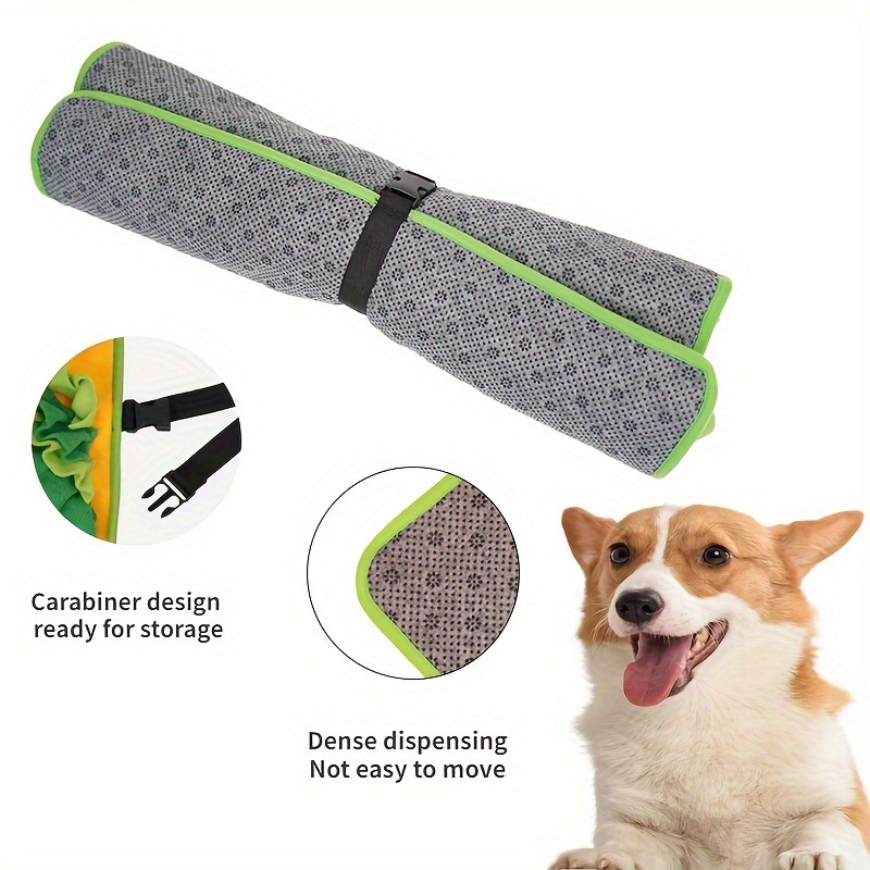 Dog Snuffle Mat Pet Slow Feeding Pad Stress Relief Interactive Dog