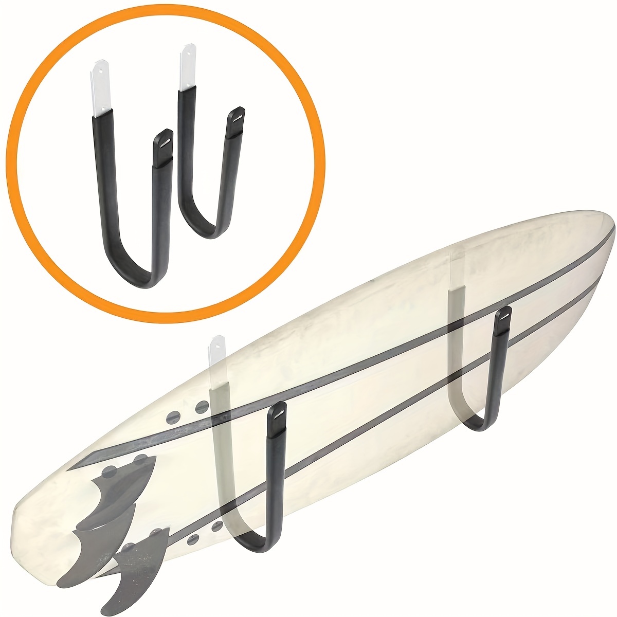 Support mural pour wakeboard, support mural de skateboard, support