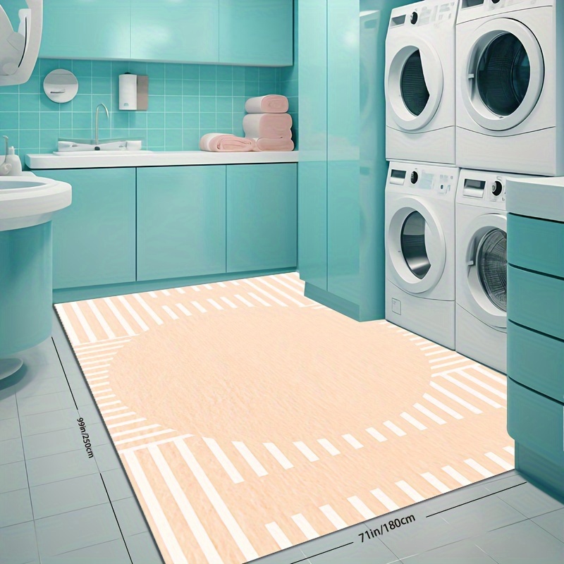 Tapis de propreté lavable, lignes