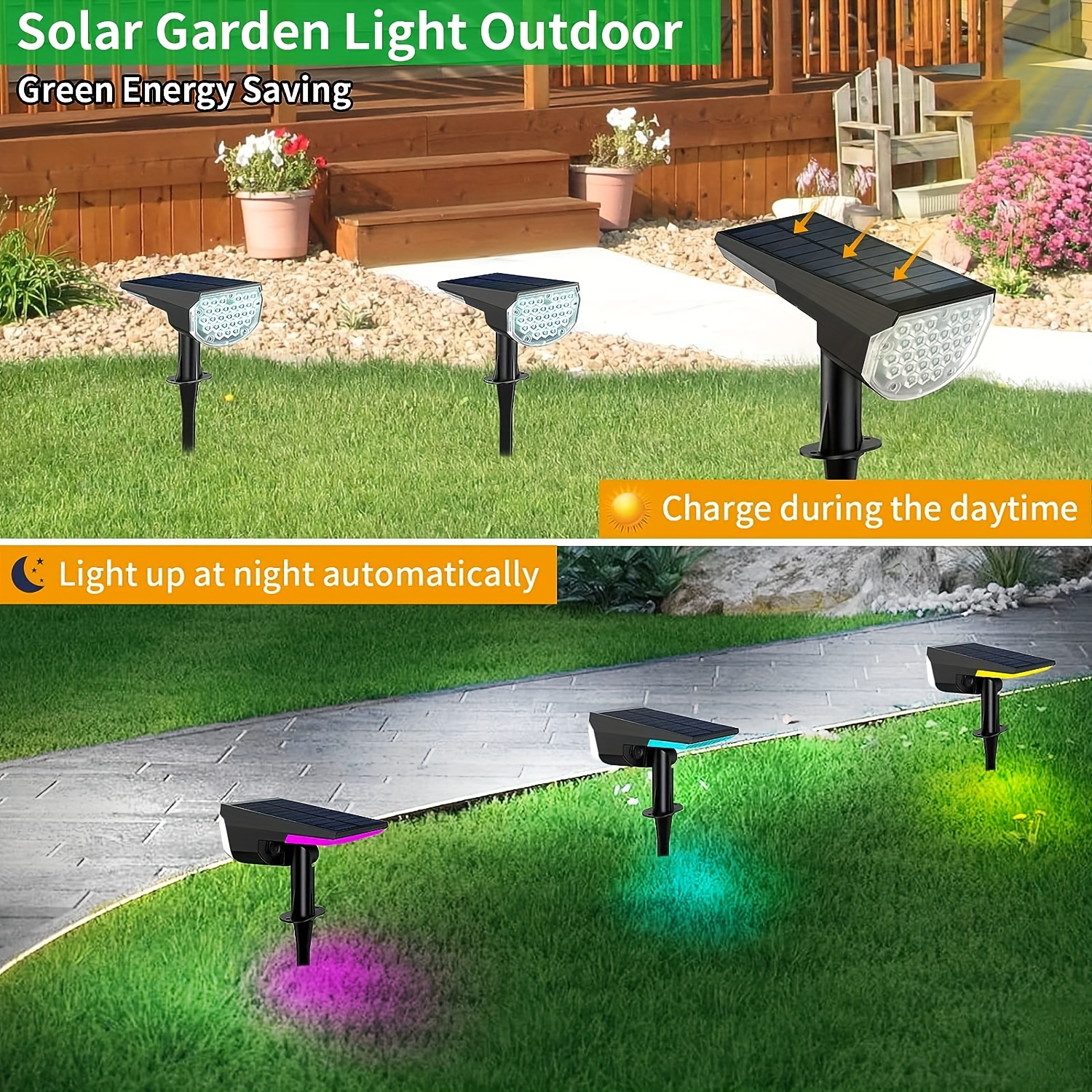 Éclairez votre extérieur avec des projecteurs solaires à LED - Enerzine