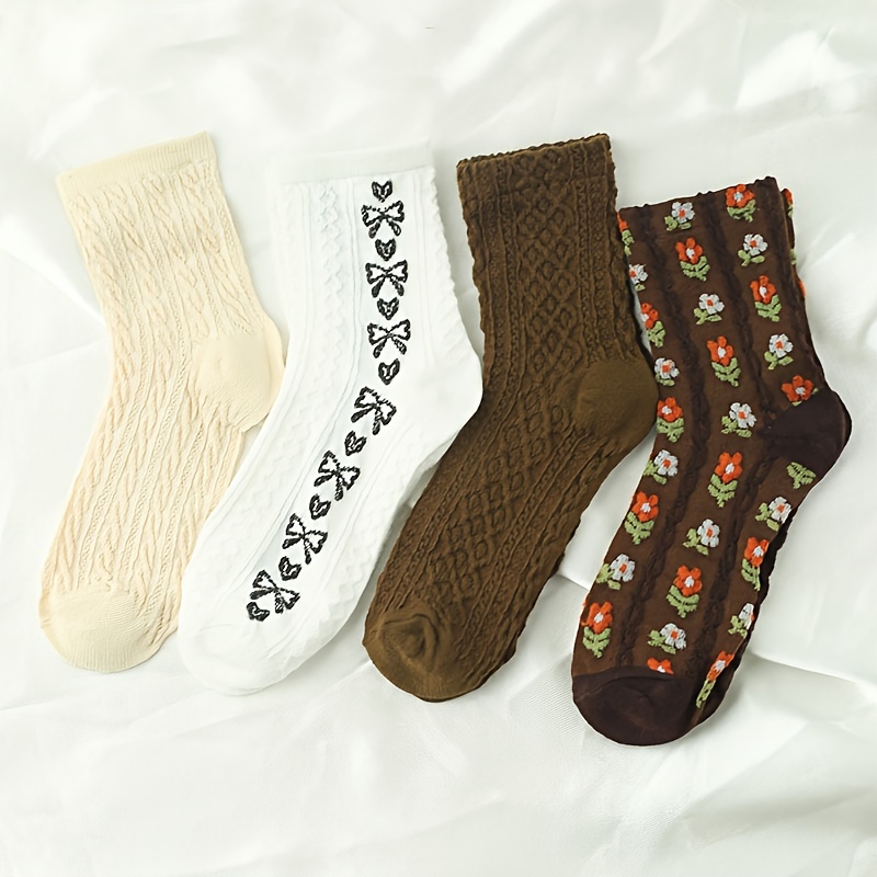 Mens floral print best sale socks