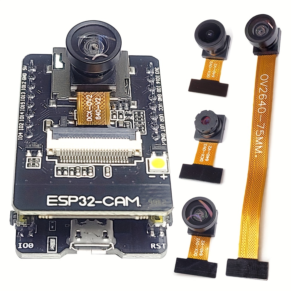 ESP32 CAM Camera Module With OV2640 Kit DIY 2.4 GHz WiFi BT Development  Module 8MB PSRAM 66 2MP ESP32-S ESP32-CAM