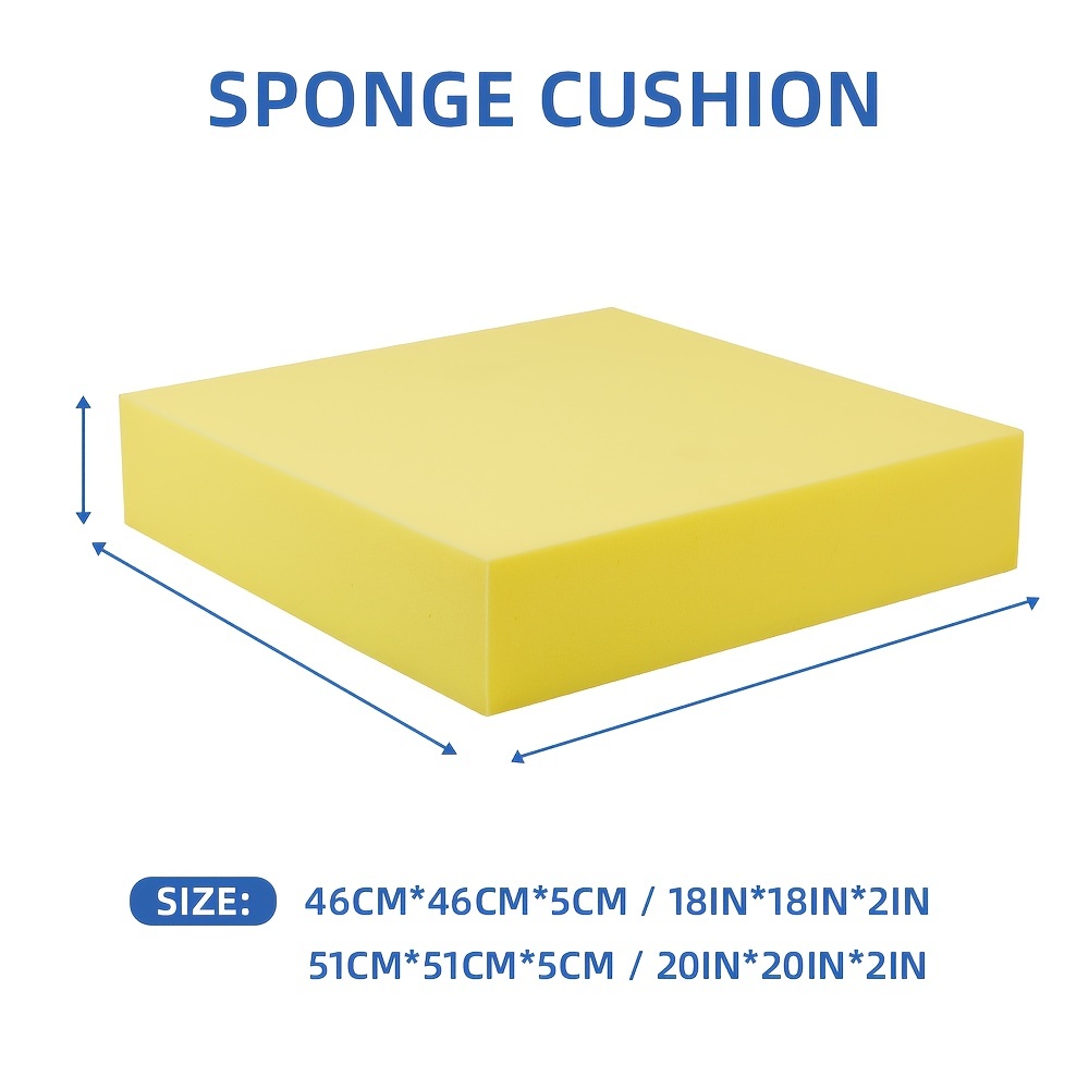 4.4lbs Filling Sponge High Rebound Sofa Throw Pillow Filling - Temu