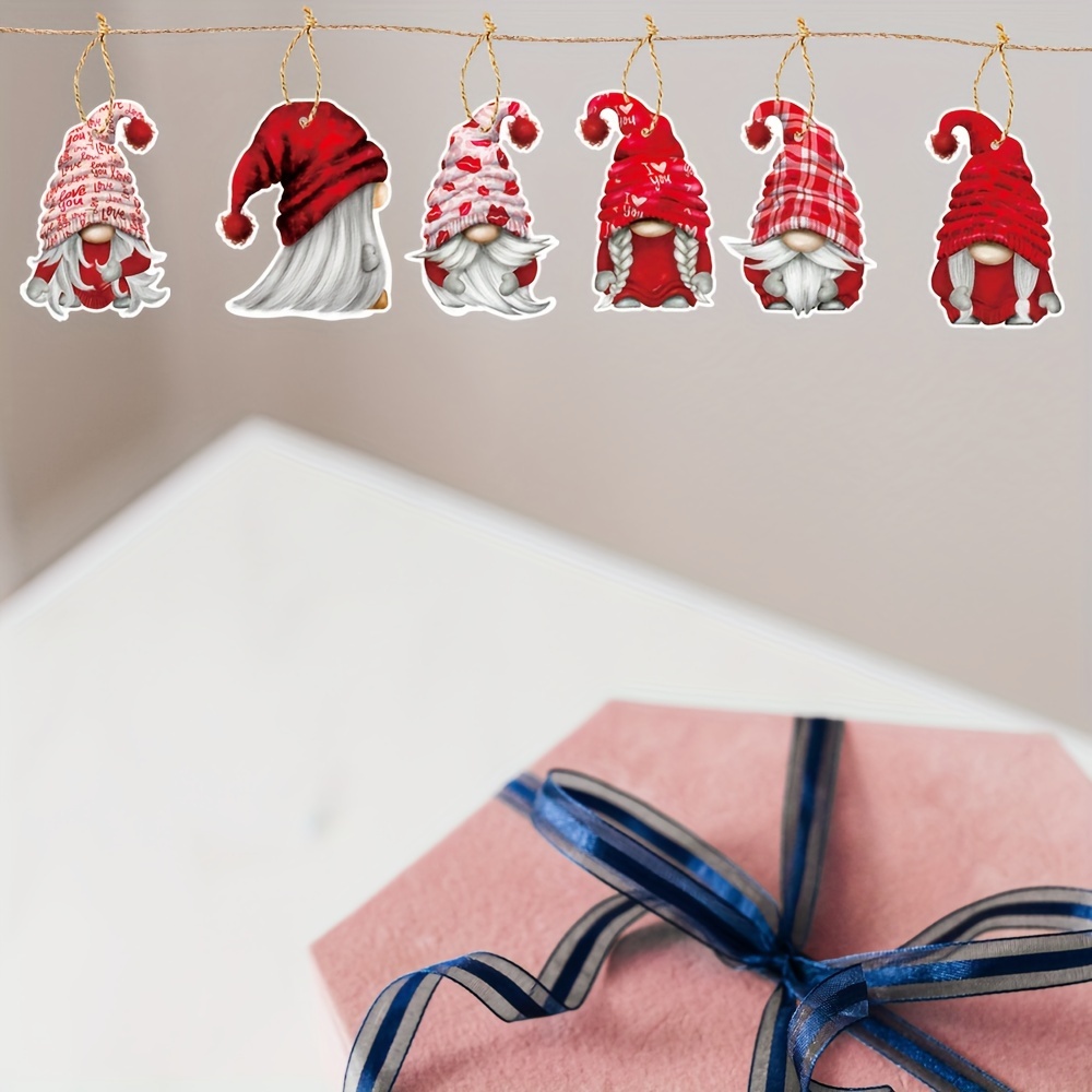 Valentines Day Paper Gnome Ornaments Hanging Gnome Romantic - Temu