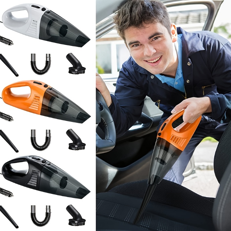 Car Mini Vacuum Cleaner Portable High Power Handheld Wet Dry - Temu