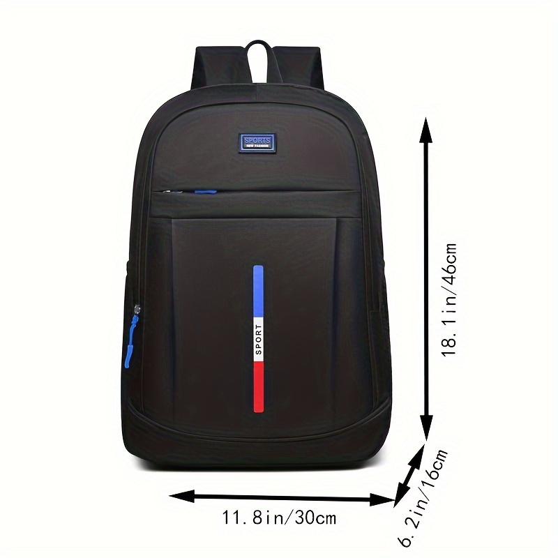 school bag large capacity commuter backpack multi layer cloth hiking bag
