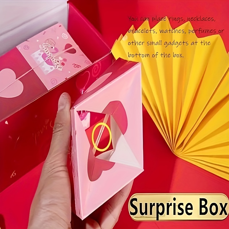 Surprise Gift Box Explosion, Creating the Most Surprising Gift, Merry  Christmas Surprise Box Gift Boxes, Surprise Box Gift Box for Money, Folding