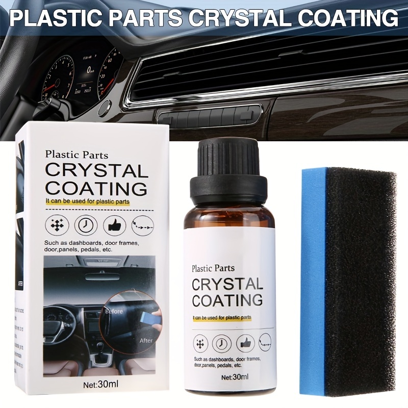 Crystal Coating Plasticrefurbishment Refresher Agent Ceramic Coating 30ML  3cm 