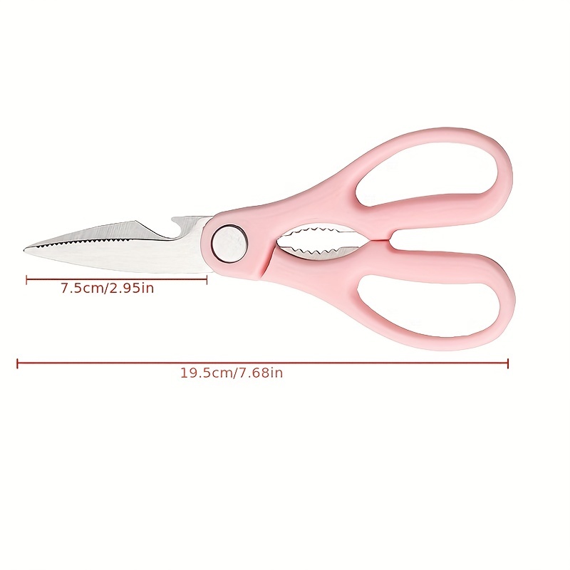 Kitchen Scissors For General Use Woman Kitchen Accessories Shears Heavy  Duty Cooking Shears Left Handed Black Scissors Adults Sharp Utility Siccors  For Food For Hotels,restaurant, Bulk Kitchenware&tableware - Temu