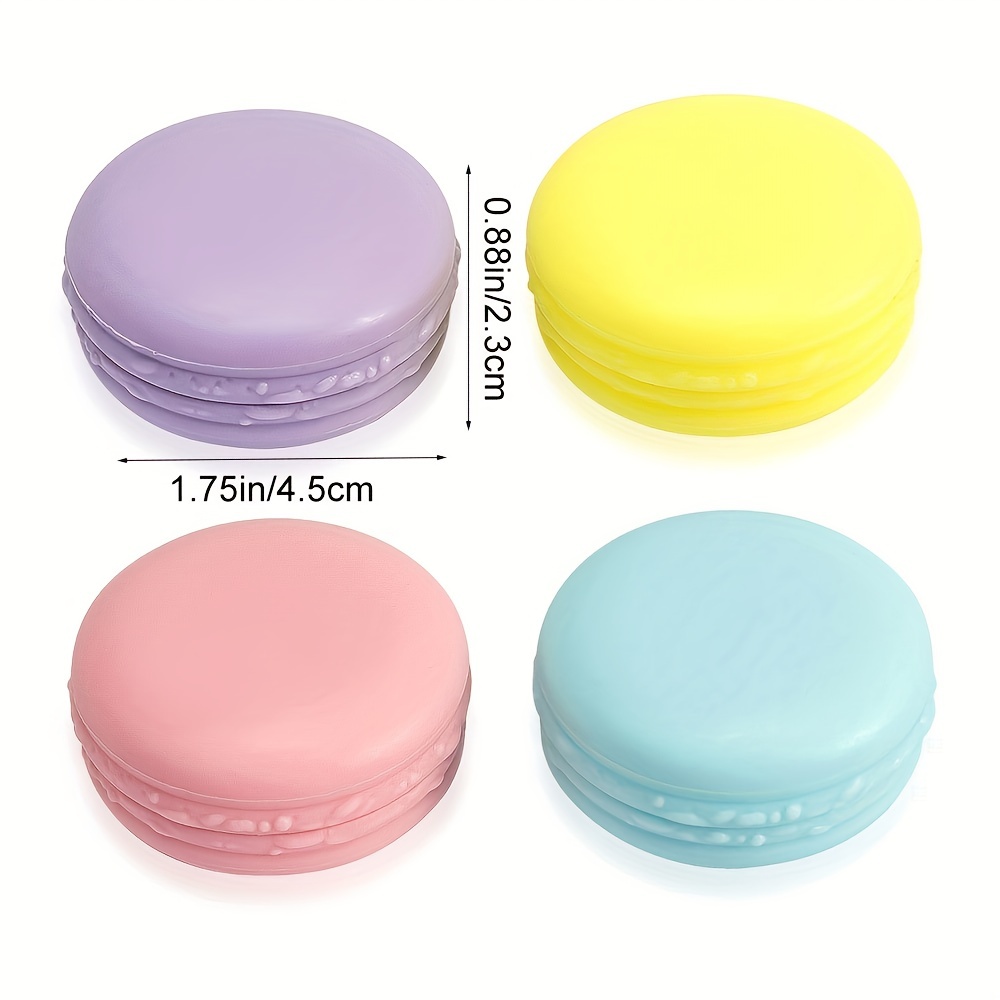 Macaron Plastic Jewelry Box with Closure Ideal for Storing Rings,  Earrings, and Bracelets, Accessory Storage|Vibrant