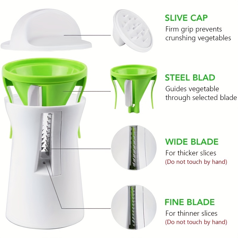 Spiralizer Thin Blade Set