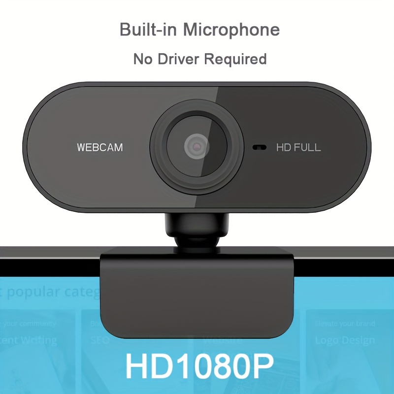 Webcam 480p Full Hd 1080p With External Microphone Camara Stand For Laptop  Desktop Video Calling For  Recording Web Cam - Webcams - AliExpress