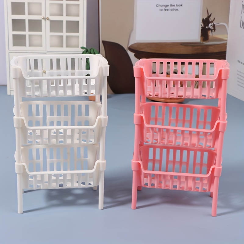 Miniature Storage Baskets Dollhouse Simulative Colorful - Temu