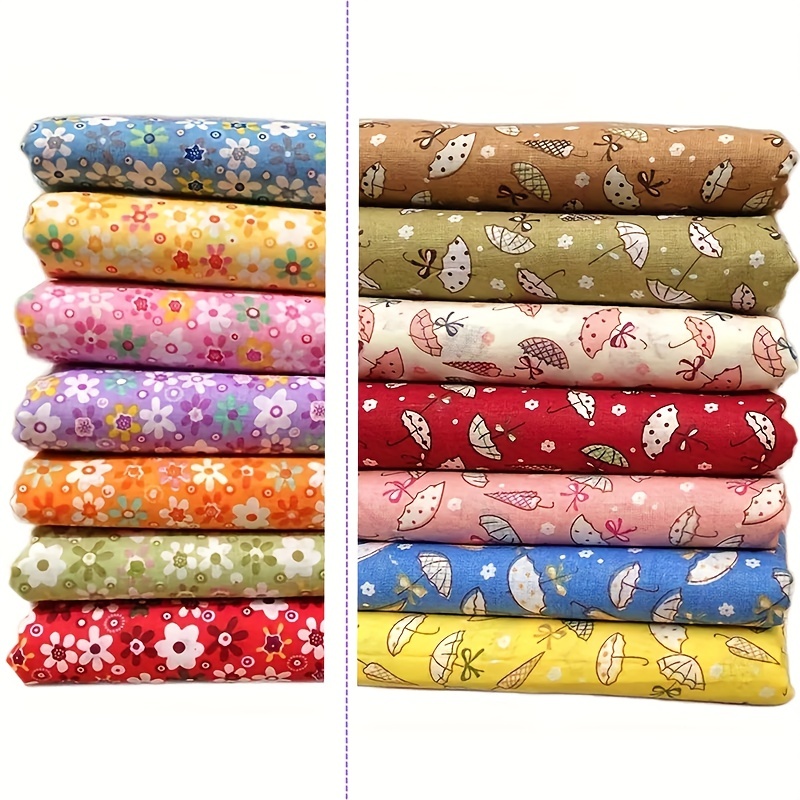 Red Floral Quilting Fabric Bundle Perfect Diy Crafts Sewing - Temu