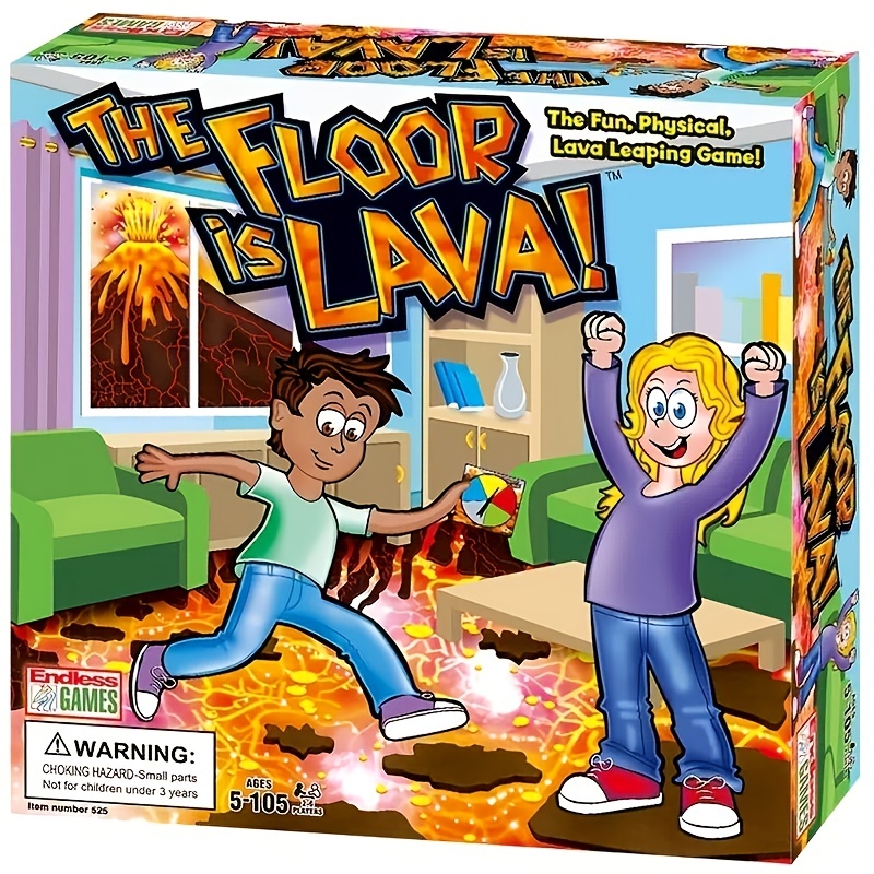 The Floor is Lava, Gioco da Tavolo Pavimento di Lava – The Toys Store