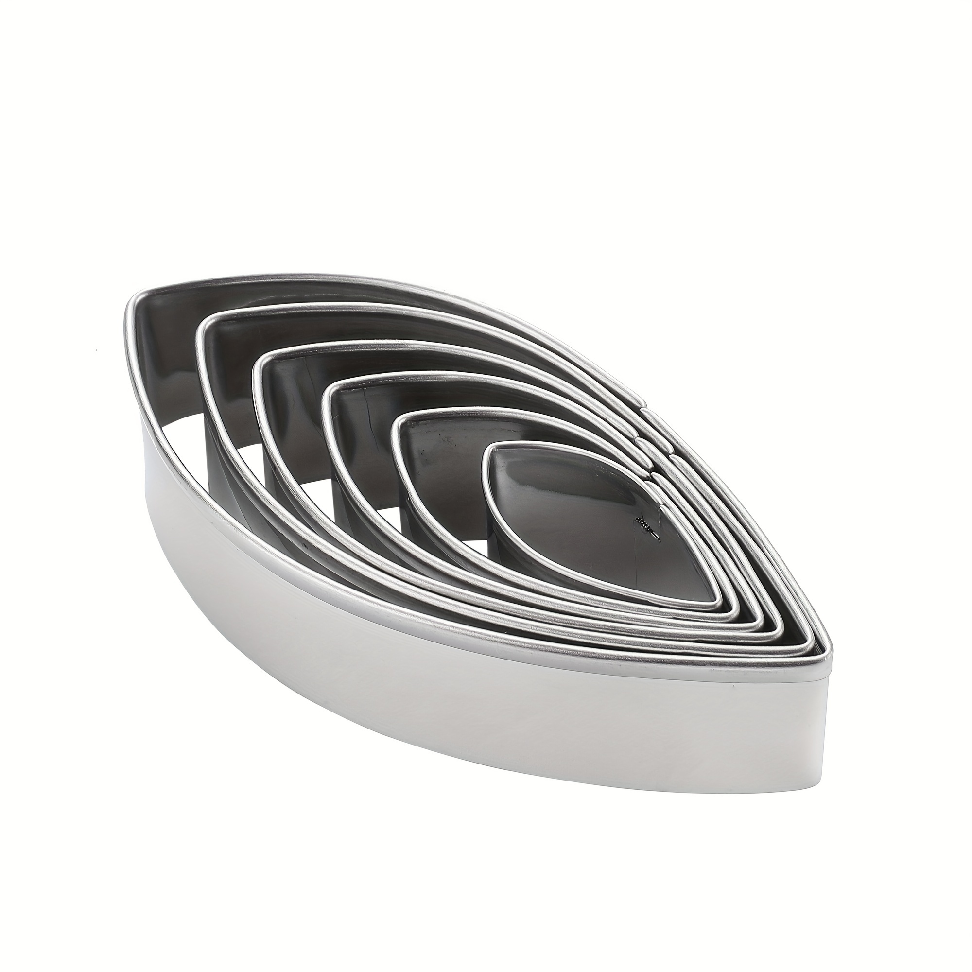 Oval Fondant Cookie Pastry Cutter Set