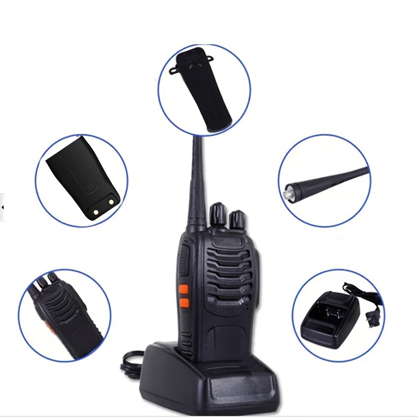 Baofeng Bf-888s Two Way Radio 400-470mhz Uhf Walkie Talkie With Anti-skid  Design For Clear Communication And Easy Handling Temu Australia