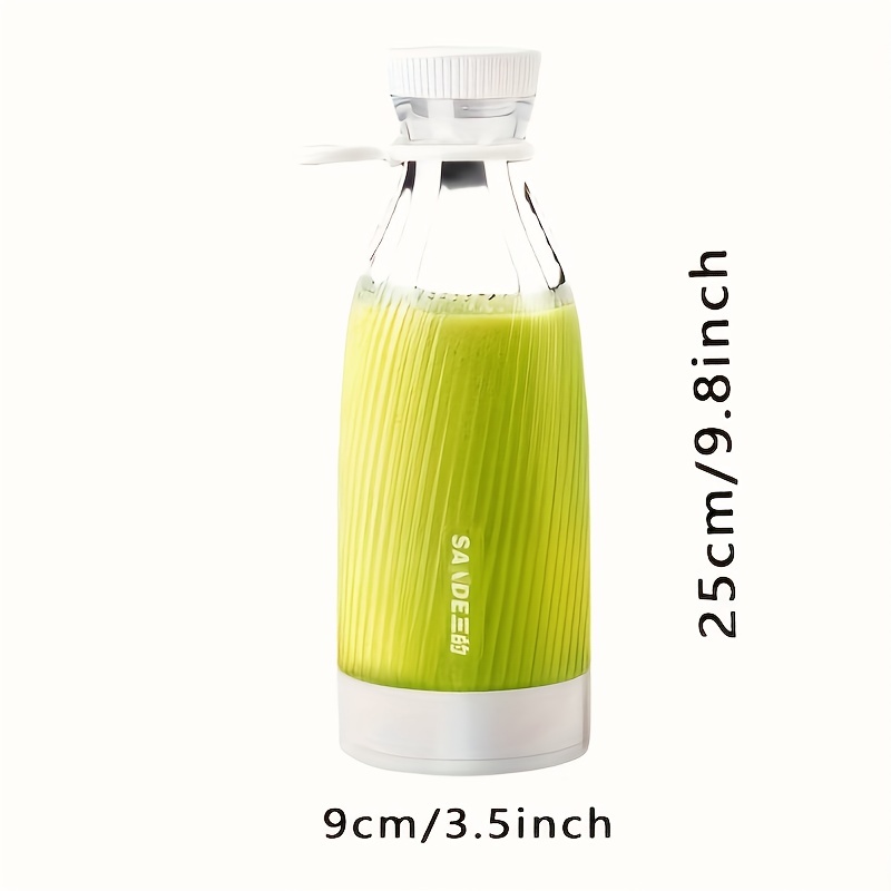 Fresh Juicer Blender Outdoor Portable Juice Blender Large Capacity Bottle  Blender Rechargeable - Temu