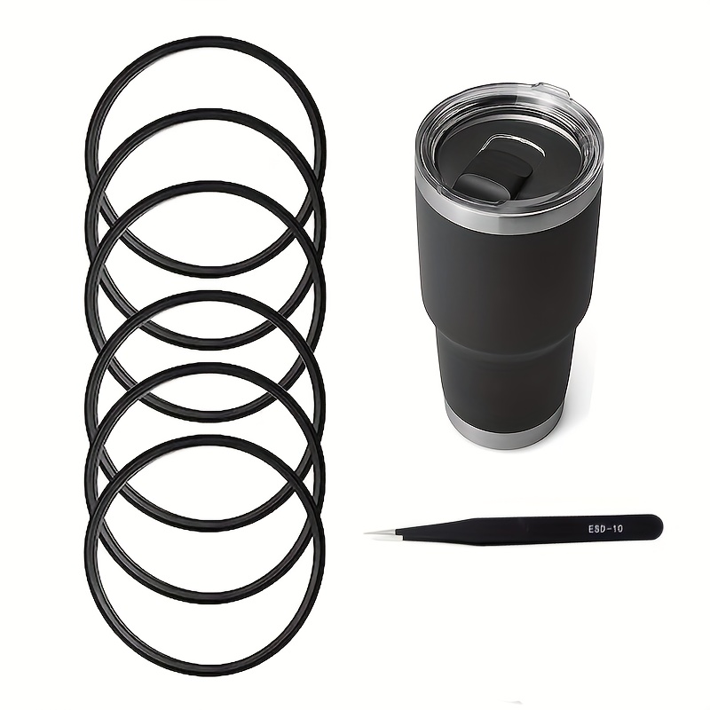 Silicone Water Bottle Gasket Replacement Parts (black) - Temu