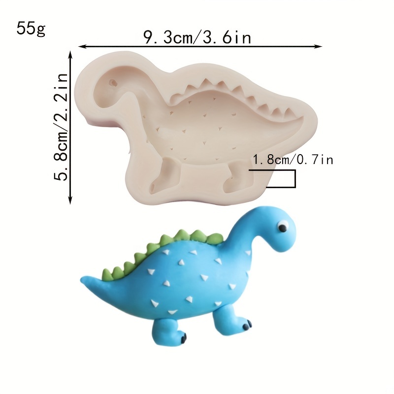 Molde Dinossauro 3D - Pronto para Imprimir