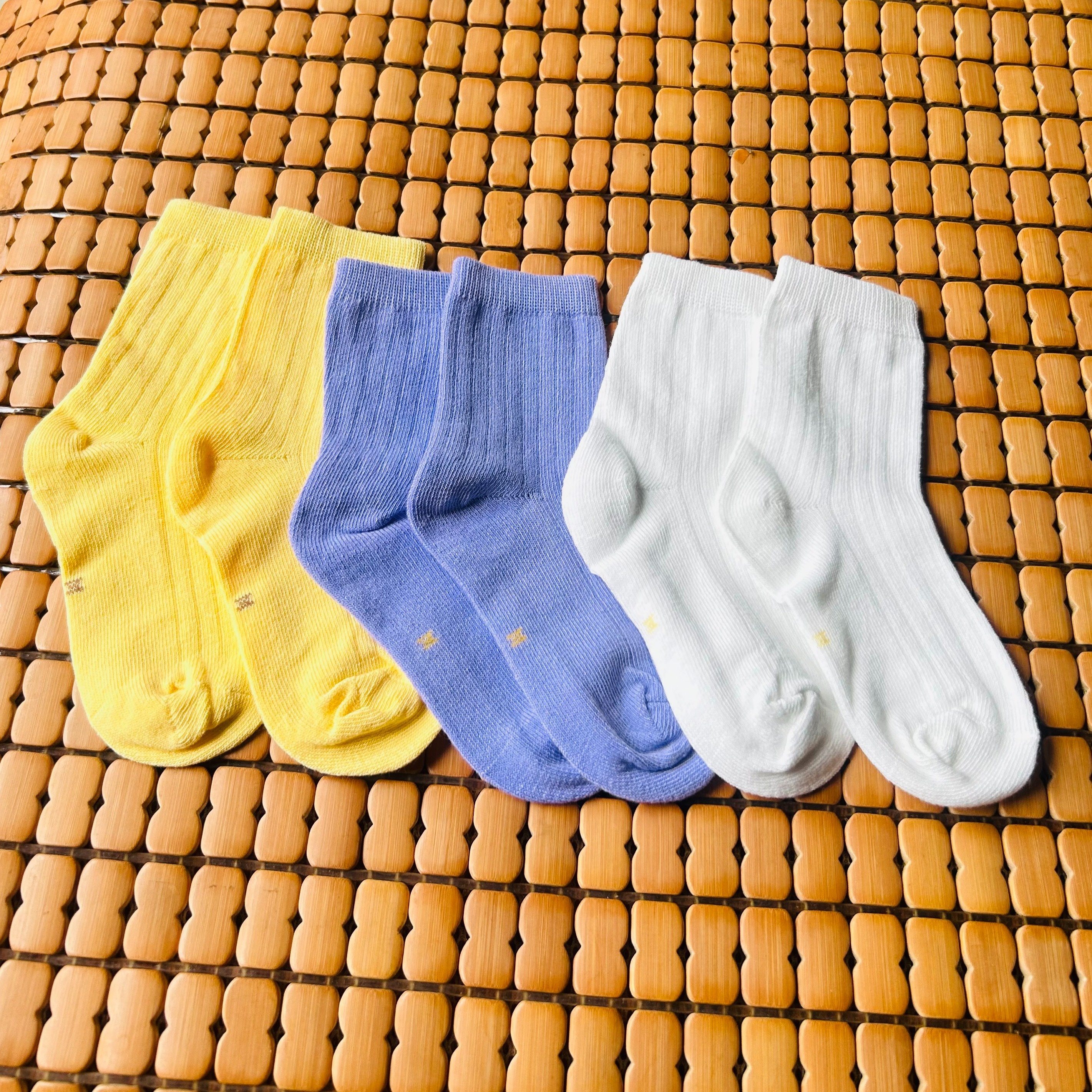 5 Pares Calcetines Térmicos Punto Sólidos Niña Calcetines - Temu