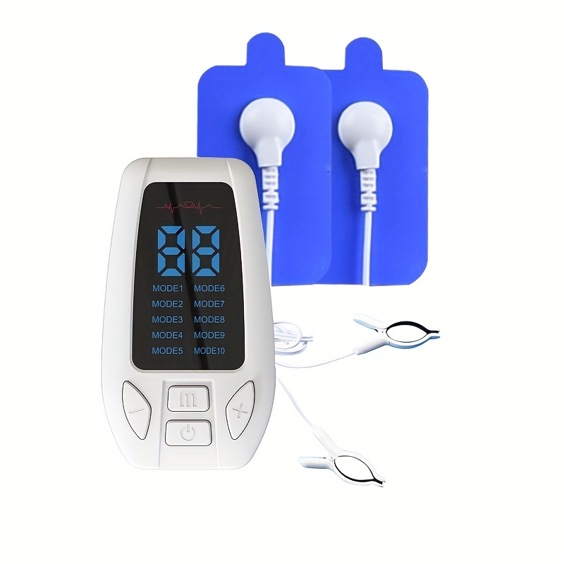 Portable TENS Unit - Electronic Pulse Massager - Mibest Store