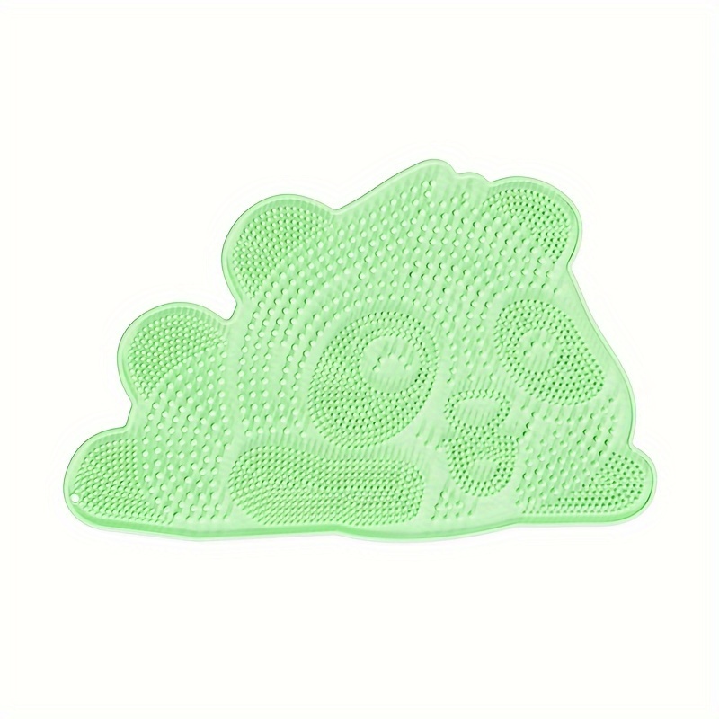 Bathroom Floor Mats Panda Silicone Massage Mat Non-slip Bathing