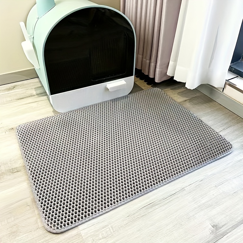 Cat Litter Mat Litter Trapping Mat, 18 X 12 Inch Double Layer