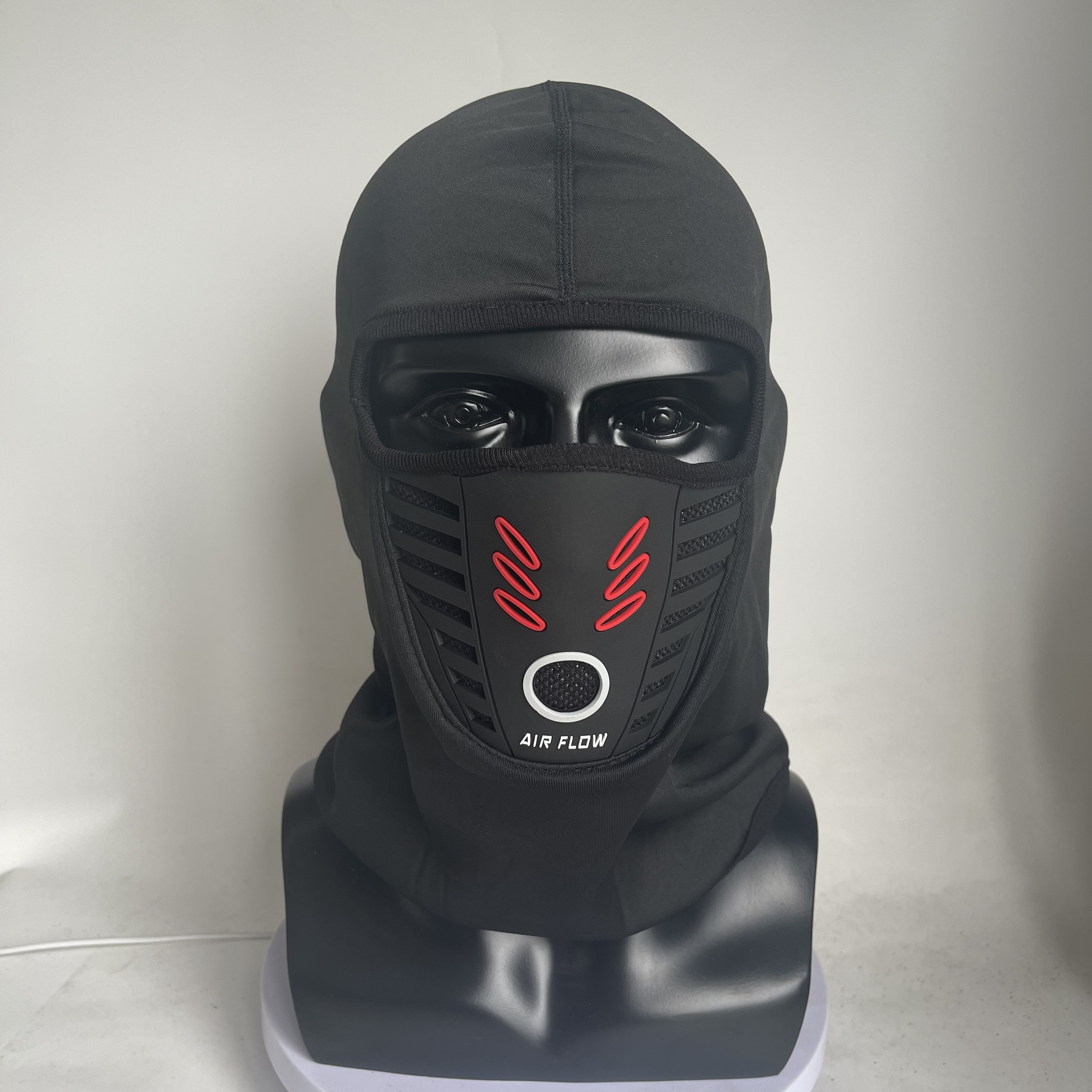 Balaclava Hood Motorcycle Bicycle Riding Mask, Dustproof Breathable Winter Warm Mask Face Cover, Buff,Temu