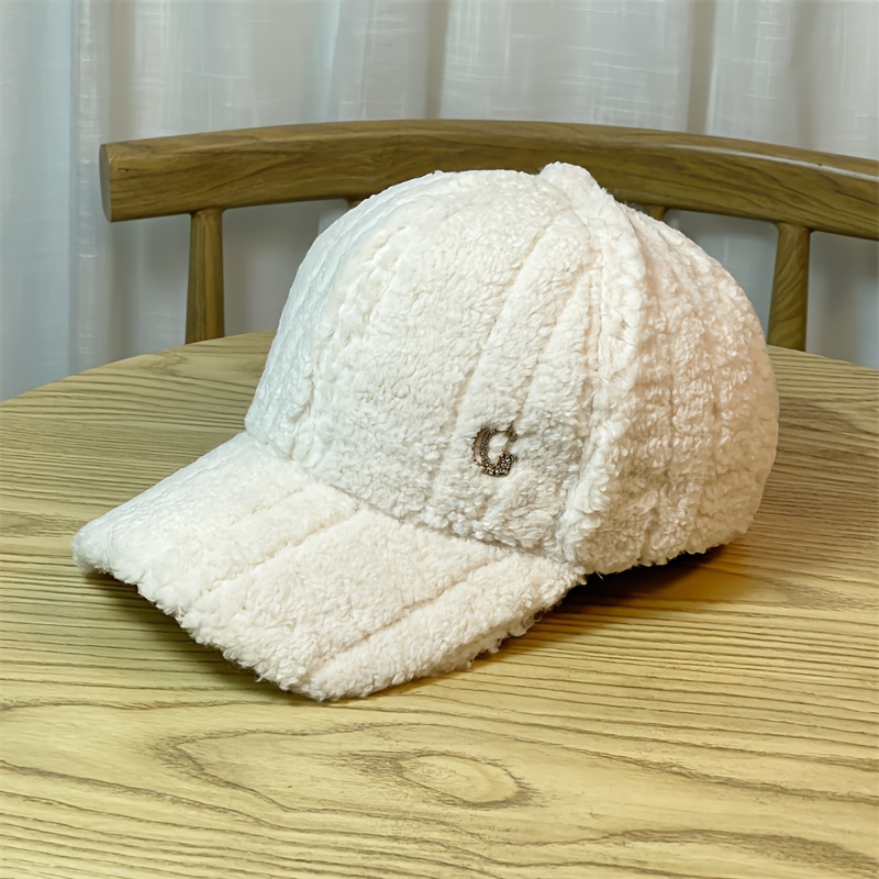 Comhats Mens Winter Wool Elmer Fudd Baseball Cap with Ear Flaps