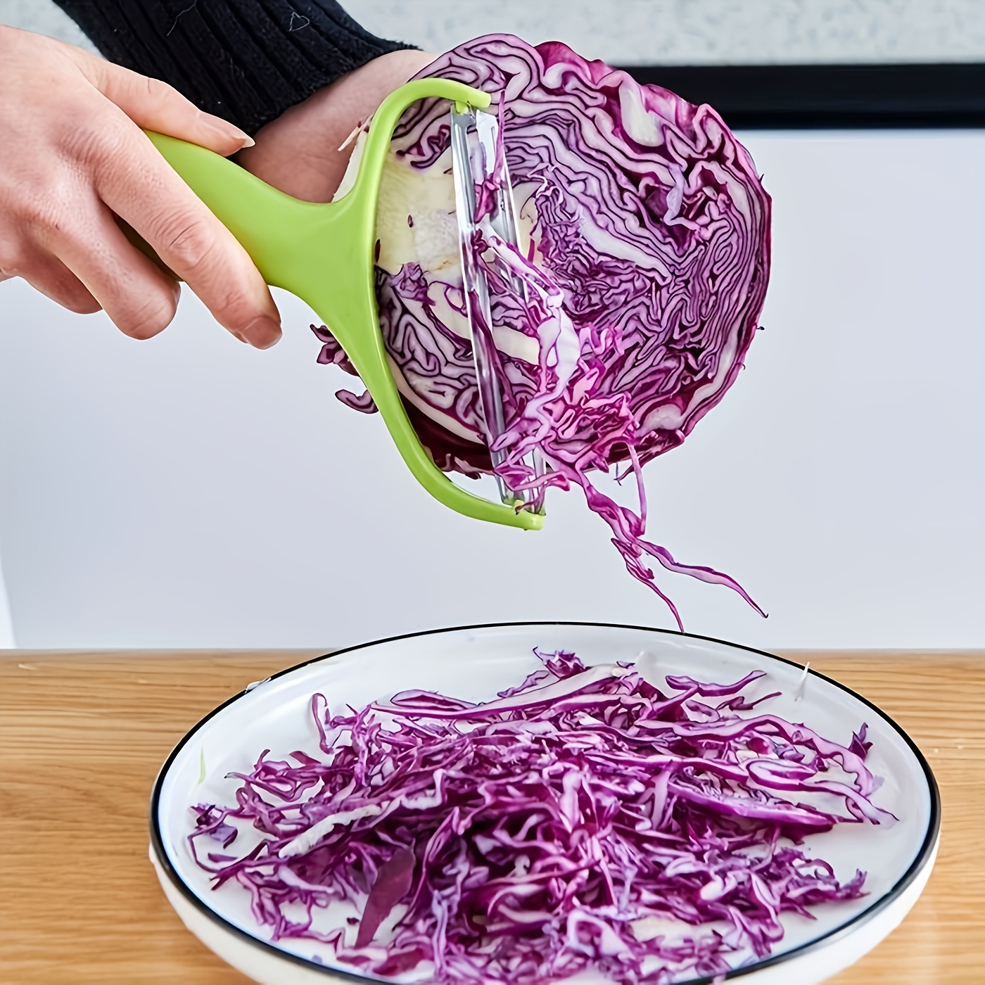 Cabbage Grater, Multifunctional Stainless Steel Fruit And Vegetable Peeler  And Grater - Perfect For Slicing, Grating, And Scraping - Kitchen Essential  - Temu